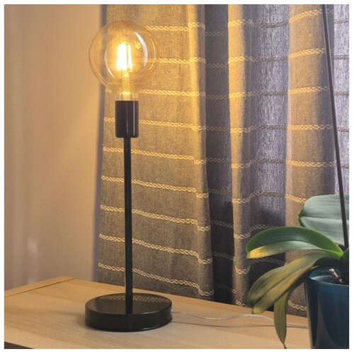  Stona lampa ASTRID 1xE27/60W/230V sjajna crna Cene