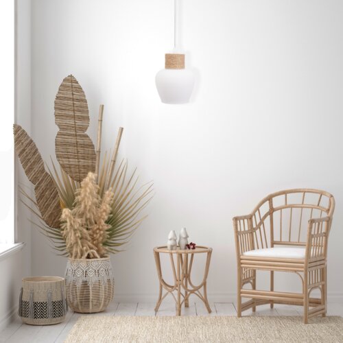 Toolight Viseća stropna svjetiljka Boho APP1591-1CP Slike