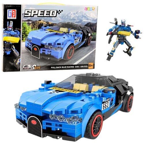  Auto i robot na sastavljanje SpeedBot - 328 elemenata Cene
