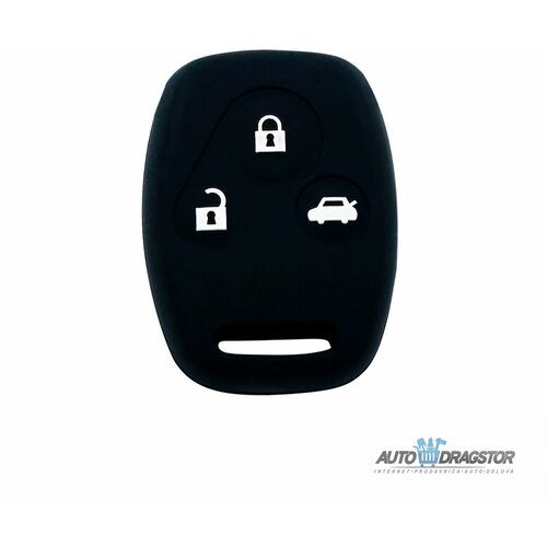 888 Car Accessories silikonska navlaka za ključeve crna honda APT3005.01.B Cene