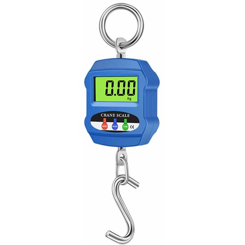 INF 300kg Digitalna Viseča Tehtnica - Prenosna Elektronska Žerjavna Tehtnica LCD Zaslon Blue, (5000137268) Cene