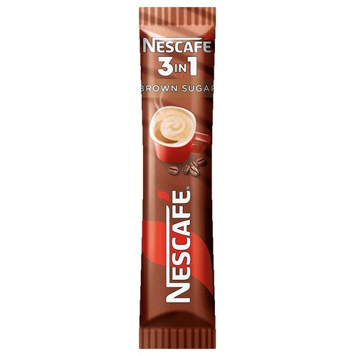 Nescafe Instant kafa 3 u 1, Braon &amp;scaron;ećer, 17g Slike