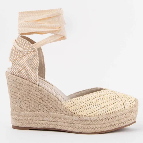 Leindia Espadrile 102802 Bež