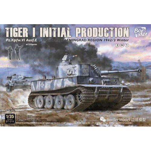 BORDERMODEL Tiger I Začetna proizvodnja s.Pz.Abt.502 Leningradska regija 1942/43 zima, (21312452) Cene