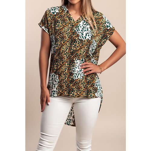 Fenzy Top S Leopard Printom, Crni Slike
