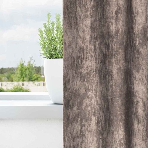  Bar&amp;scaron;unaste zavjese 2 pcs Boja cappuccina 140 x 140 cm Bar&amp;scaron;un Slike
