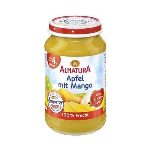 BIO otroška hrana - jabolko z mangom Cene