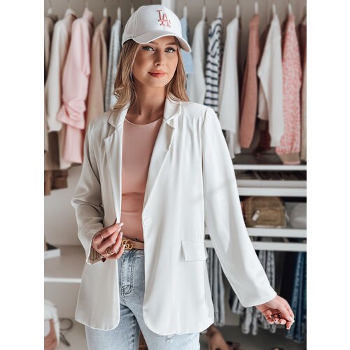 DStreet Marynarka damska one size oversize RESIDAL biała Slike