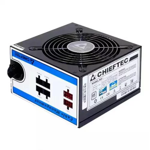 Chieftec PSU 650W CTG-650CA-80 seria,12cm fan,Active PFC85+Efficiency,2xPCIe,6xSATA,Semi-modular