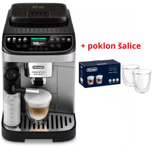 DeLonghi aparat za kavu ECAM 310.80.SB + poklon set šalica za capuccino Cijene