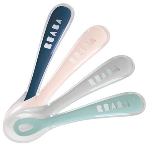 Béaba® set 4 ergonomskih silikonskih žličk 1st stage dizzle (8+ m) Cene