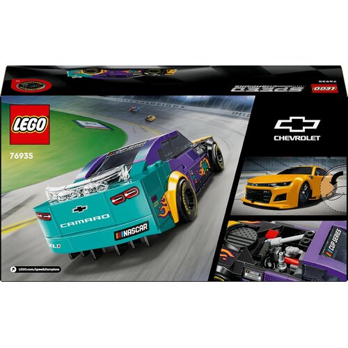 Lego Speed Champions NASCAR Next Gen Chevrolet Camaro ZL1 &amp;scaron;tevilka 76935 Slike