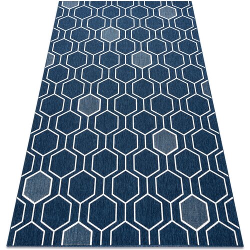 RugsX Preproge Preproga SPRING 20404994 Hexagon niz, zanka - 120x170 cm Modra Cene