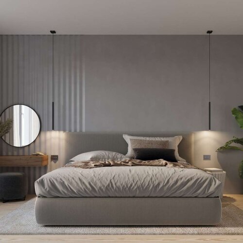  Sollux SL.1176 - Luster na lanku PASTELO 5xG9/8W/230V crna Slike