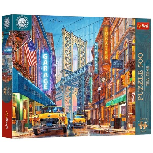 TREF LINE Puzzle 500 delova – Pogled na most na Menhetnu Cene