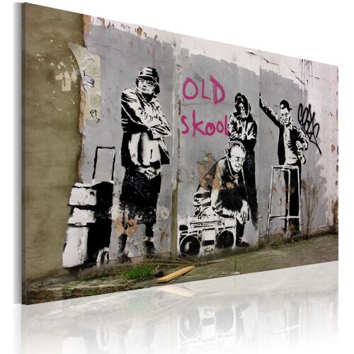  Slika - Old school (Banksy) 60x40 Slike