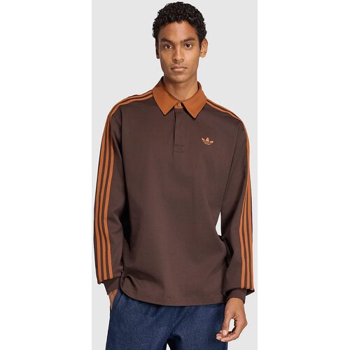 Adidas 3S Pl Majica z dolgimi rokavi aurora coffee Slike