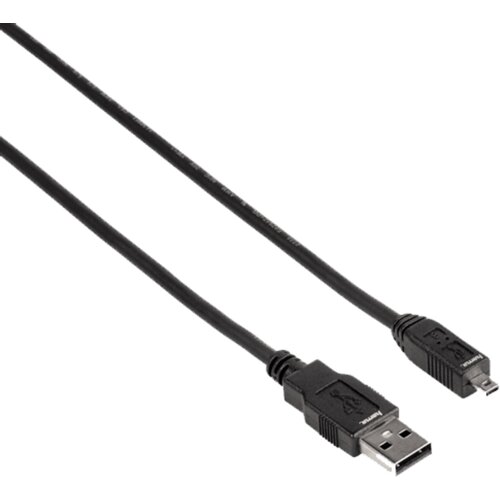 Hama USB 2.0 Cable B8 Pin USB A - mini USB B black 1,8 m Cene
