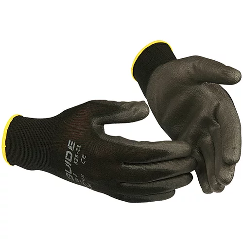 GUIDE Delovne rokavice Guide 525 (velikost: 8, črne barve)