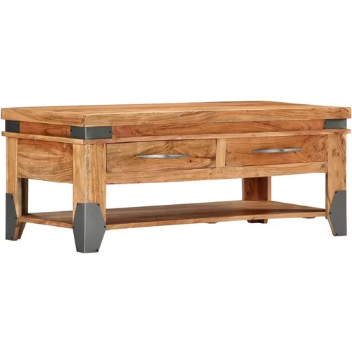  Klubska mizica 110x52x45 cm trakacijev les