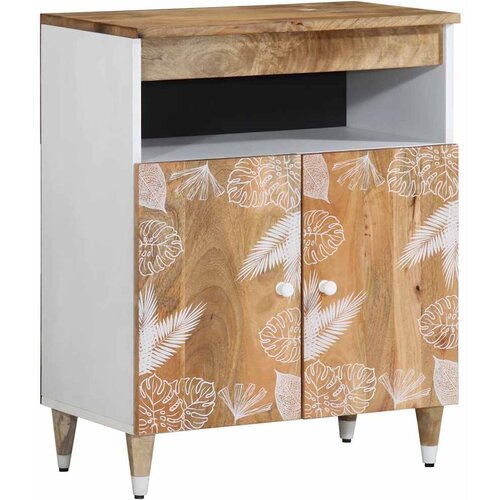 VidaXL Bivak 60x33,5x75 cm Masivni les Mango Slike