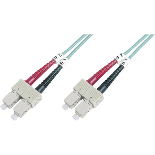 Digitus DK-2522-03-4 steklena vlakna optična vlakna priključni kabel [1x moški konektor SC - 1x moški konektor SC] 50/125 µ Multimode OM4 3.00 m, (20435001) Cene