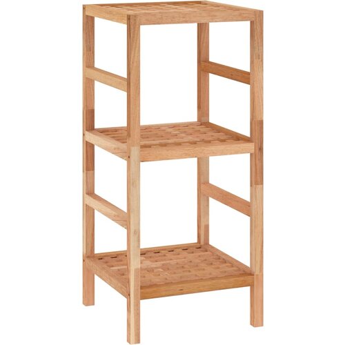 Maison Chic Kopalniška polica - Kopalniški kabinet 35,5x35,5x79 cm trden orehov les, (21794566) Cene