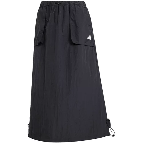 ADIDAS SPORTSWEAR Sportska suknja 'City Escape' crna / bijela