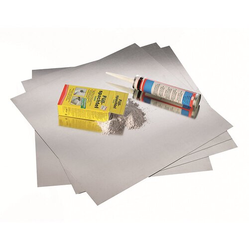 Magnetoplan Komplet plo&amp;scaron;č magnetowand&amp;reg;, kovinske table pod tapeto, 20 plo&amp;scaron;č = 5 m&amp;sup2; Slike