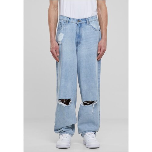 Urban Classics Men's Heavy Ounce Knee Cut Baggy Jeans Blue Cijene