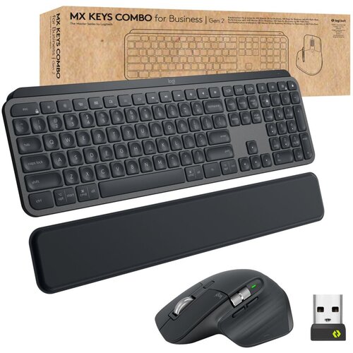 Logitech Set tastatura i miš MX Combo for Business GEN 2 crni Cene