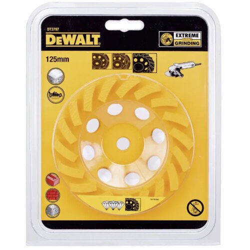 Dewalt DT3797 dijamantska lončasta ploča za beton 125mm turbo Slike