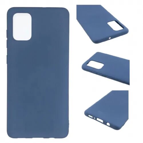 Onasi silikonski ovitek za samsung galaxy A13 5G A136 - mat temno moder Cene