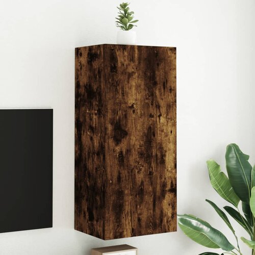 VidaXL Zidni TV ormarić boja hrasta 40 5x30x90 cm konstruirano drvo Slike