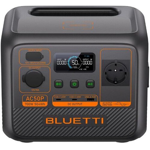 BLUETTI prenosna polnilna postaja AC50P, 700W, 504Wh Cene