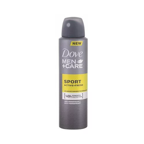 Dove Men + Care Sport Active + Fresh antiperspirant deodorant v spreju 150 ml za moške
