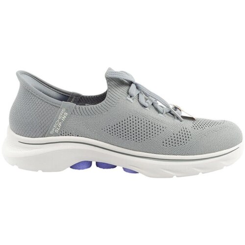Skechers Nizke superge Baskets Go Walk 7-Via textile Siva Slike