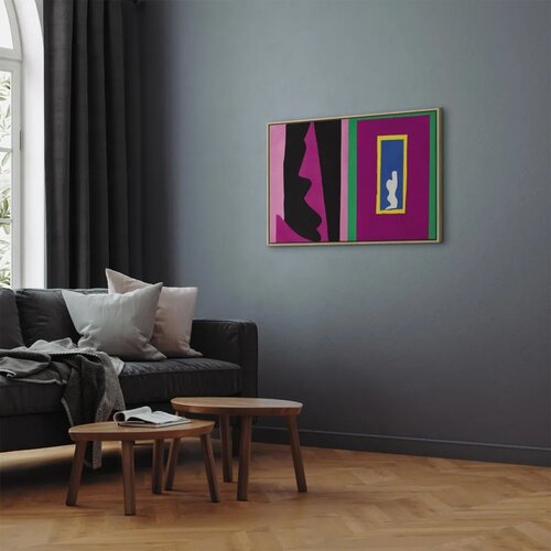  Slika - Henri Matisse &amp;ndash; Destiny (from Jazz) 90x60 U prirodnom drvenom okviru Slike