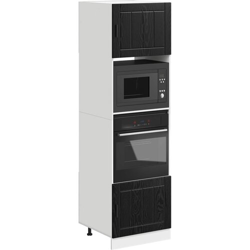  za pećnicu Crni hrast 60 x 57 x 207 cm Slike