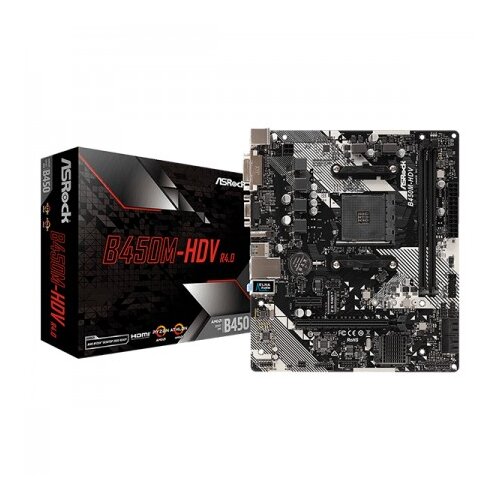AsRock B450M-HDV R4.0 Slike