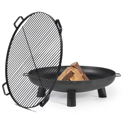 COOKKING Vrtno kuri&amp;scaron;če BALI &amp;Oslash;60 cm z re&amp;scaron;etko s 4 ročaji - 59 cm Slike