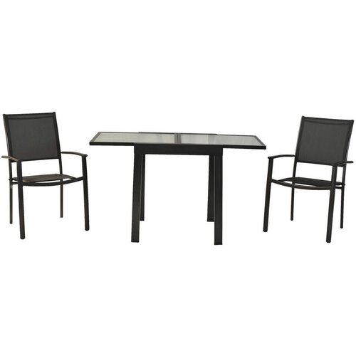 Gardenson Vrtni Set Milano, 3-delni, Raztegljiva Miza Cene