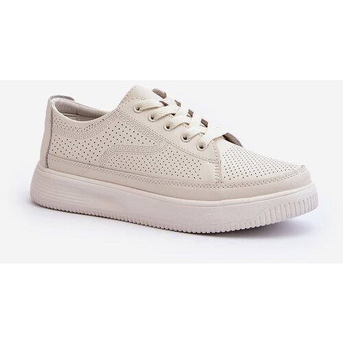 Sergio Leone Women&amp;#039;s Leather Sports Shoes Sneakers White Failla Slike