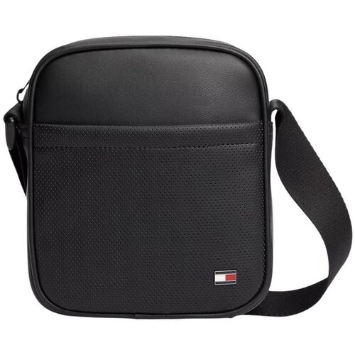 Tommy Hilfiger Torbe za čez ramo TH FOUNDATION MINI REPORTER AM0AM14845 Črna Slike