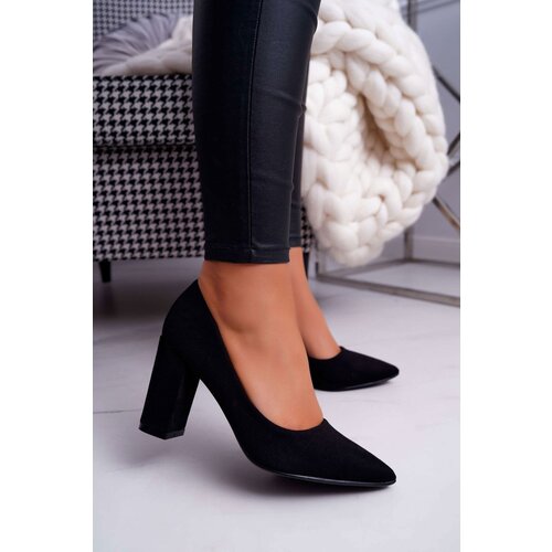 PS1 Women&amp;#039;s Stiletto High Boots Suede Black Florena Slike