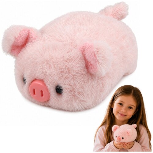  Plush Pig Mascot Soft Cuddly Toy Pink 16 cm Cijene