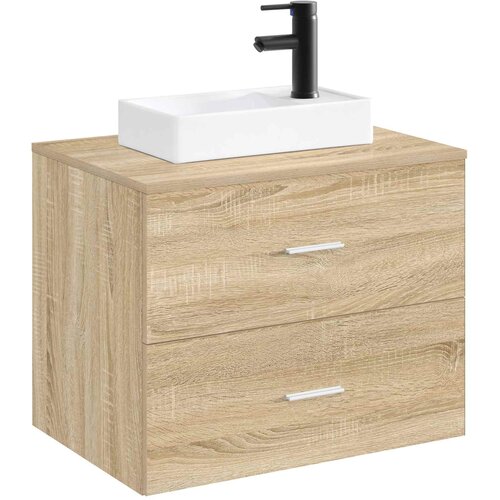  Umivaonik za kupaonicu Mat Crna 40,5 x 22,5 x 11,5 cm Metal Slike