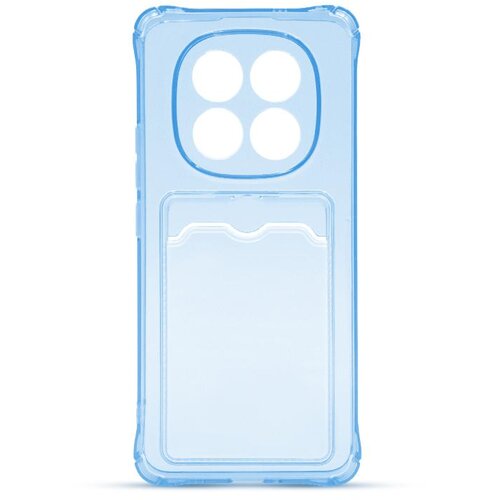  Futrola Clear Wallet za Xiaomi Redmi Note 14 Pro Plus 5G, Plava Cene