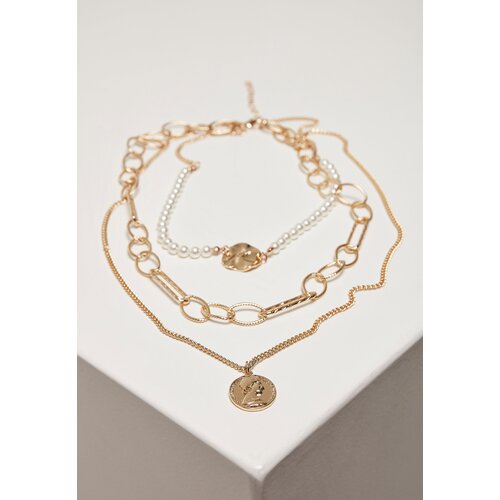 Urban Classics Ocean Layering Necklace - Gold Color Slike