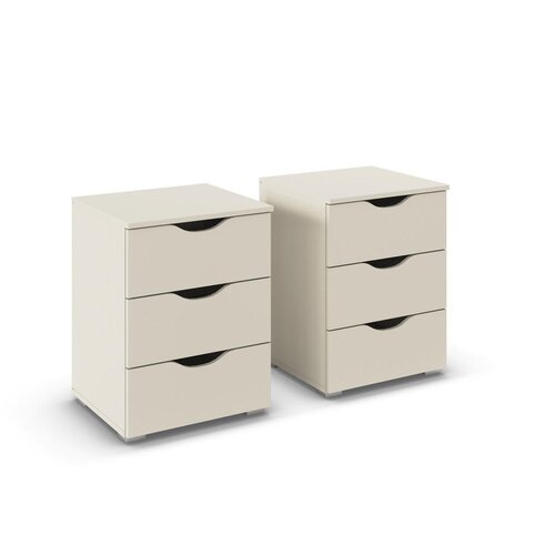 Boxxx SET NOČNIH OMARIC, barve &amp;scaron;ampanjca Slike